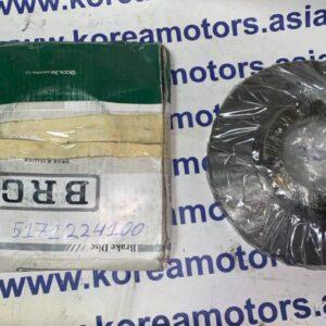 Диск тормозной передний Hyundai Accent 95 - 99, Exell 90 - 94, Scoupe 90 - 95