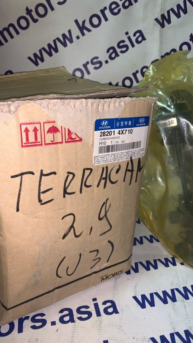 Турбина Hyundai Terracan 2,9 диз. (двигатель J3) Турбина Hyundai Terracan 2,9 диз. (двигатель J3)