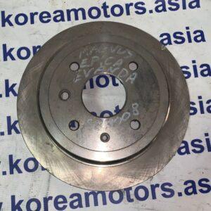 Диск тормозной задний Daewoo Magnus "14" (4 шпильки) Диск тормозной задний Daewoo Magnus "14" (4 шпильки)