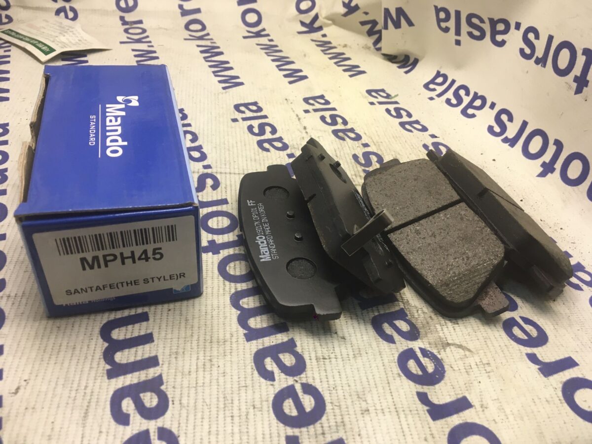 Колодки тормозные задние дисковые Hyundai Santa Fe New (после 2009 года выпуска) Колодки тормозные задние дисковые Hyundai Santa Fe New (после 2009 года выпуска)