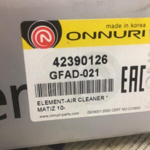 Фильтр воздушный Chevrolet Spark 2010-