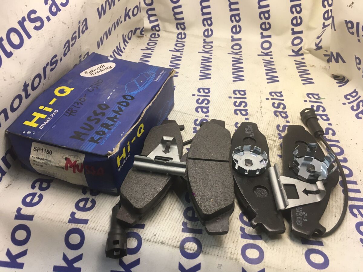 Колодки тормозные передние SsangYong Musso, Korando New (1993-2000) (с проводом ABS) Колодки тормозные передние SsangYong Musso, Korando New (1993-2000) (с проводом ABS)