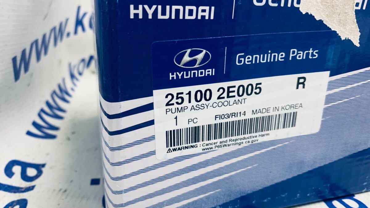 Помпа Hyundai IX-35, Sportage III Помпа Hyundai IX-35, Sportage III