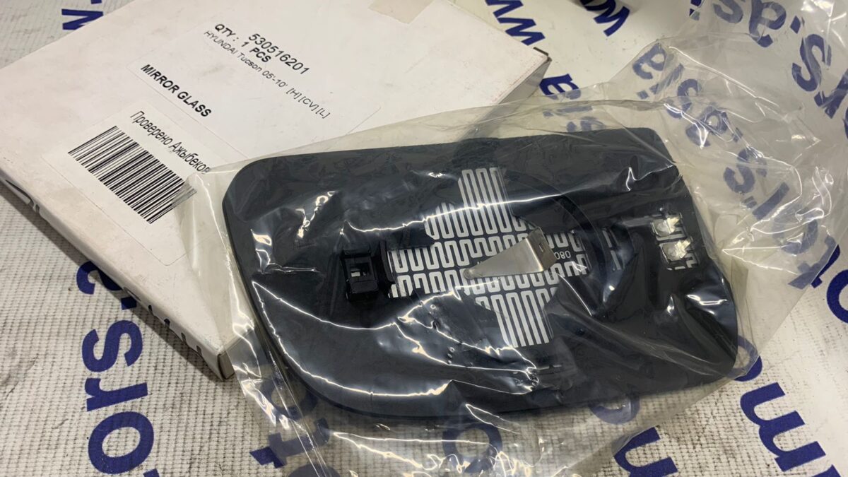 Стекло зеркала Hyundai Tucson, 05 - 09 Стекло зеркала Hyundai Tucson, 05 - 09