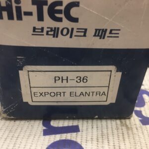 Колодки тормозные передние Hyundai Elantra XD (Российская сборка)