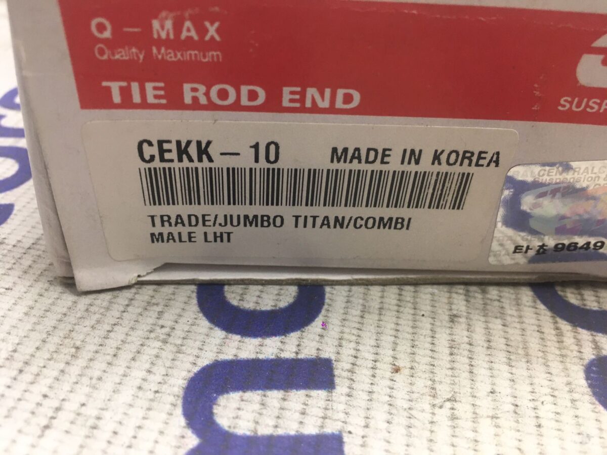 Рулевой наконечник Kia Trade, Jumbo Titan (левая резьба) Рулевой наконечник Kia Trade, Jumbo Titan (левая резьба)