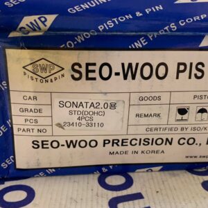 Поршни с пальцами std Hyundai Sonata II, III 2,0 Dohc Поршни с пальцами std Hyundai Sonata II, III 2,0 Dohc