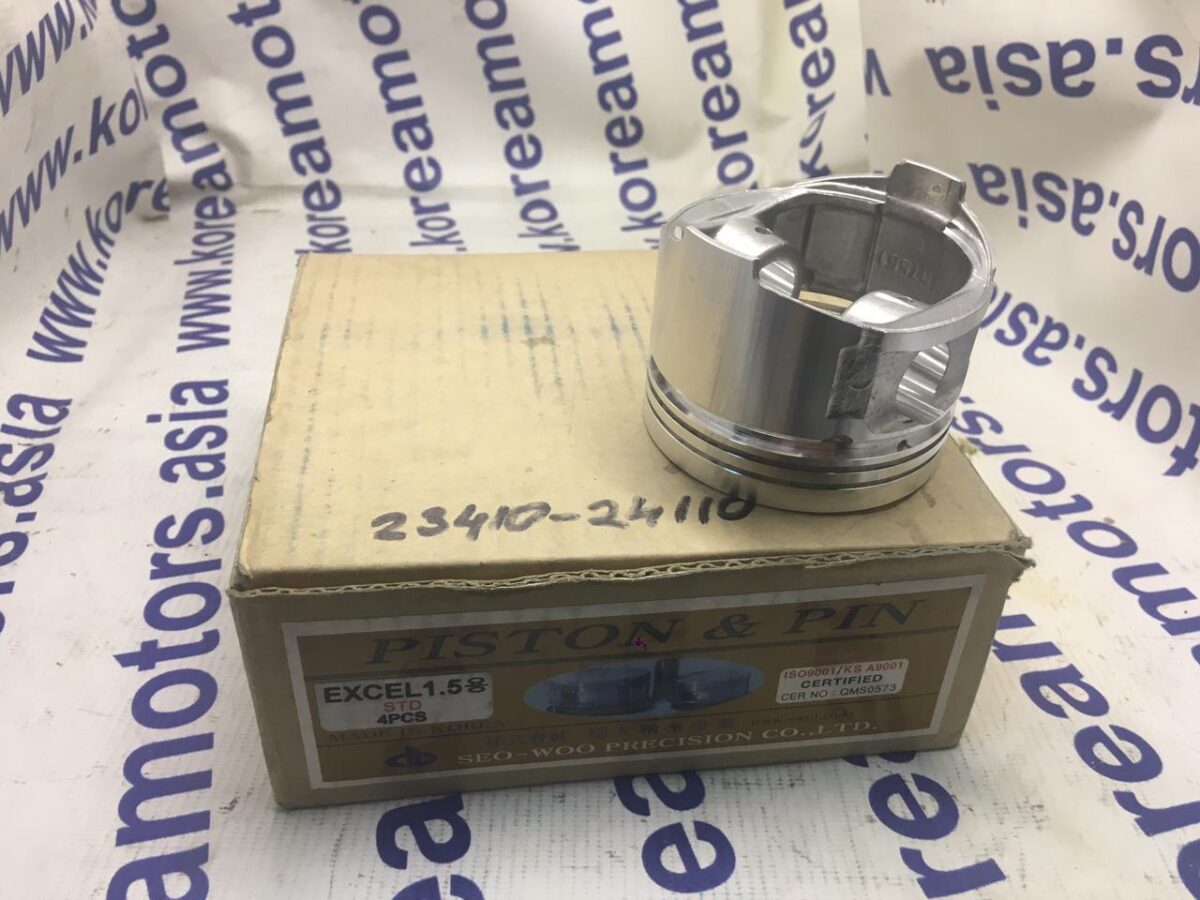 Поршни с пальцами 0,25 Hyundai Excel 1,5 Поршни с пальцами 0,25 Hyundai Excel 1,5