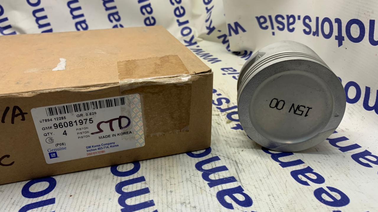 Поршни с пальцами std Daewoo Nexia, Lanos 1,5 Sohc (без пальцев) Поршни с пальцами std Daewoo Nexia, Lanos 1,5 Sohc (без пальцев)