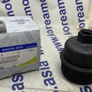 Крышка масляного фильтра SsangYong Actyon New 2,0 бенз. Крышка масляного фильтра SsangYong Actyon New 2,0 бенз.