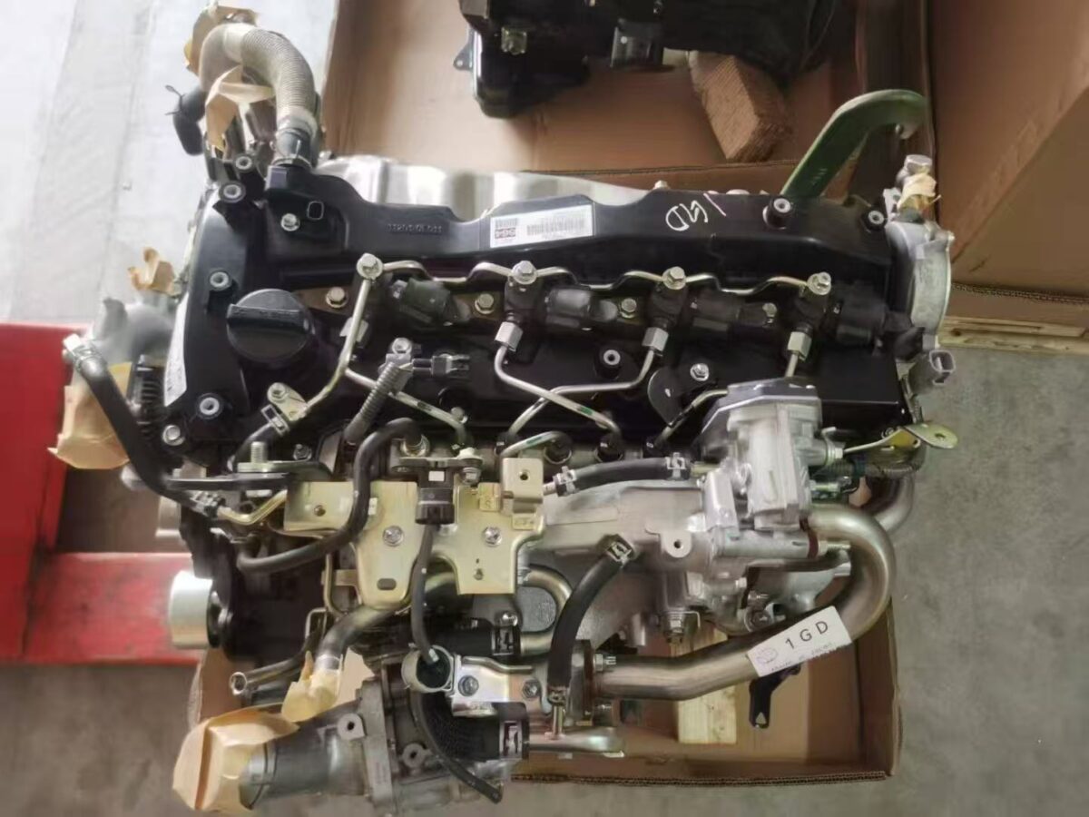 Новый двигатель 1GD-FTV (в сборе, оригинал, OEM 1900011A62) (Toyota Fortuner 2 (AN160) 2015-н.в., Hilux 8 (AN120) 2015-н.в., Innova 2 (AN140) 2015-н.в., Land Cruiser Prado 150 (J150) 2015-н.в., 250 (J250) 2023-н.в.) Новый двигатель 1GD-FTV (в сборе, оригинал)